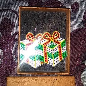 #1 Christmas Earrings- Hand crafted